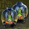 Grinch With Notre Dame Fighting Irish Christmas 3D Hoodie Notre Dame Fighting Irish NCAA Gifts - The Grinch Store