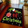 Navidad G Grinch Carpet Living Room Rugs Merry Christmas Tree Decorations for Home Xmas Ornaments Pendant 23 - The Grinch Store