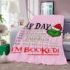 The G Grinchs Flannel Sheets for Winter Gift Cushion Blanket Fluffy Double Bedspread Bed Blankets Knee - The Grinch Store