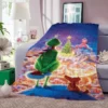 The G Grinchs Flannel Sheets for Winter Gift Cushion Blanket Fluffy Double Bedspread Bed Blankets Knee 6 - The Grinch Store