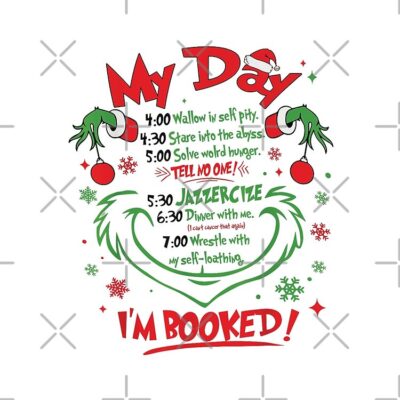 My Day Schedule Tote Bag Official The Grinch Merch