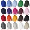 hoodie color chart - The Grinch Store