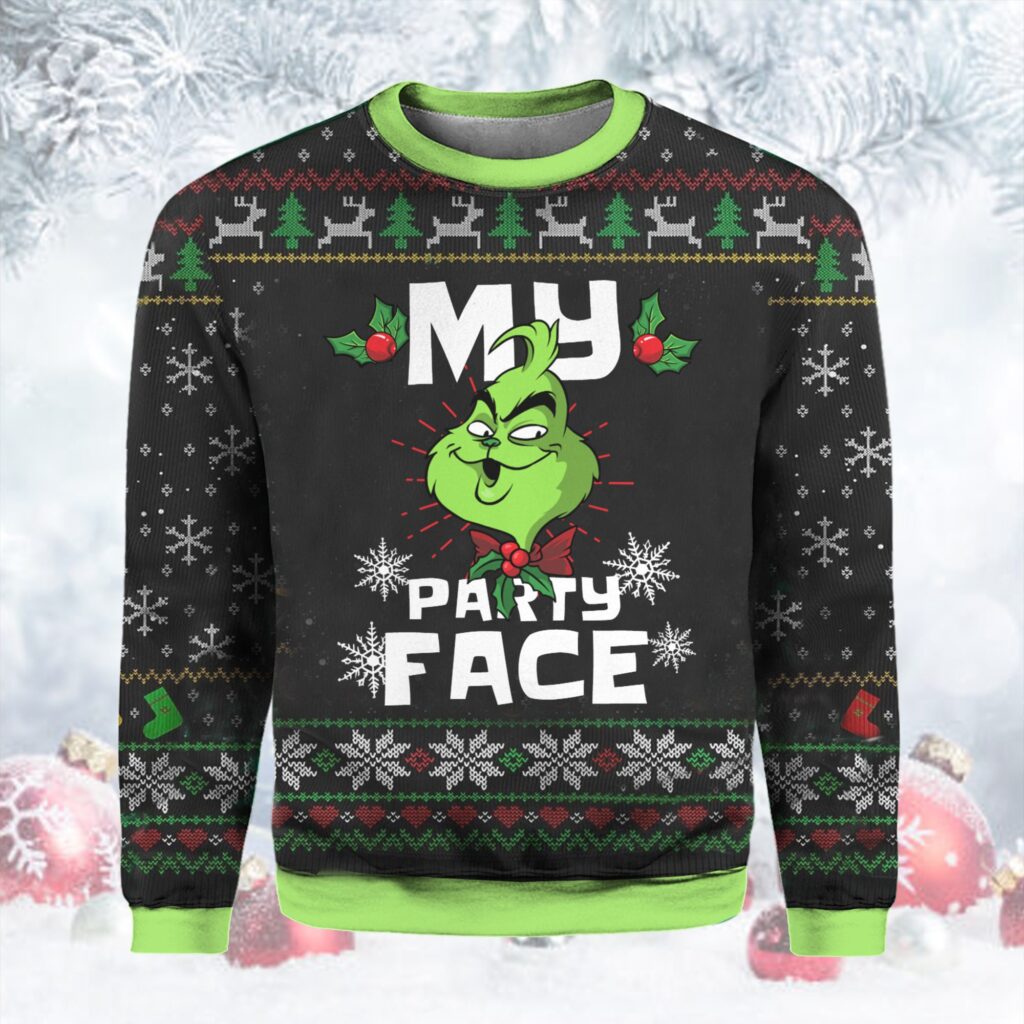 my party face grinch 2021 ugly 1637202071 - The Grinch Store