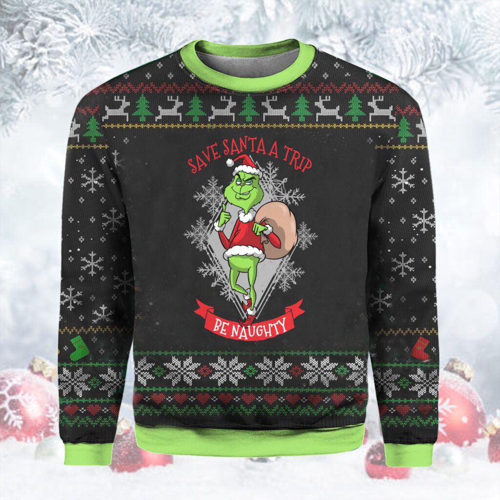 save santa a trip grinch christmas 1637201582 - The Grinch Store