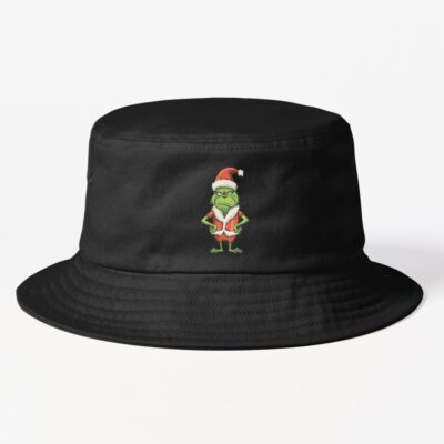 A Funny Christmas Grinch Bucket Hat Official The Grinch Merch