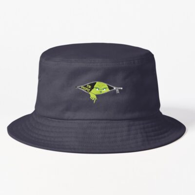 Xmas Big Face Green Saying Ew People Christmas Bucket Hat Official The Grinch Merch