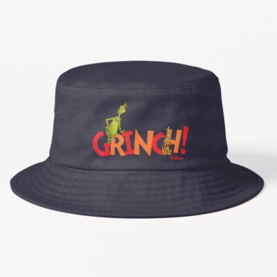 Dr. Seuss Grinch! With Max Bucket Hat Official The Grinch Merch