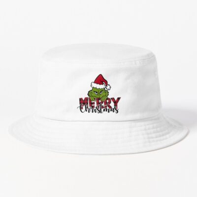 The Grinch Wishes Merry Christmas Bucket Hat Official The Grinch Merch