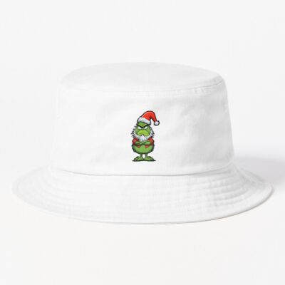 A Funny Christmas Grinch Bucket Hat Official The Grinch Merch