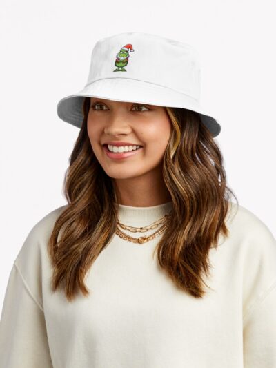 A Funny Christmas Grinch Bucket Hat Official The Grinch Merch