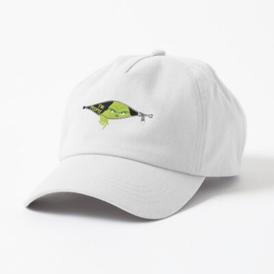 Xmas Big Face Green Saying Ew People Christmas Cap Official The Grinch Merch