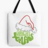 Grinchy Xmas Tote Bag Official The Grinch Merch