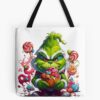 Prankster'S Paradise With Grinchy And Peculiar Pranks Tote Bag Official The Grinch Merch