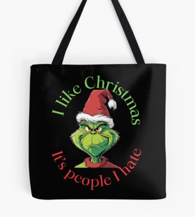 Grinch Vibes Tote Bag Official The Grinch Merch