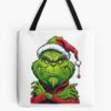 Festive Christmas Grinchy Tote Bag Official The Grinch Merch