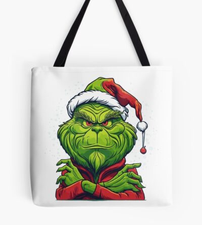 Festive Christmas Grinchy Tote Bag Official The Grinch Merch