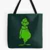 Christmas Holly Garland Tote Bag Official The Grinch Merch