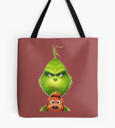 Grinch Tote Bag Official The Grinch Merch