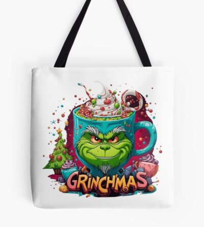 Jolly Japes With Grinchy Tote Bag Official The Grinch Merch