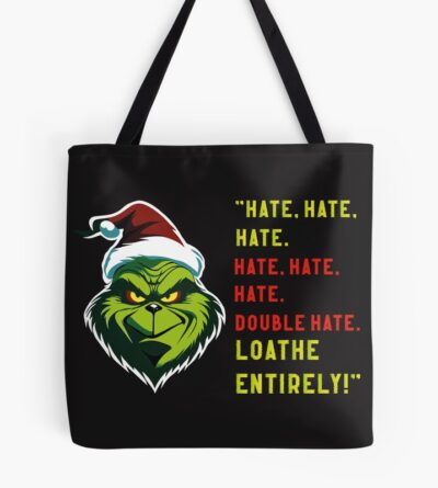 Whimsical Whoville Wonders: A Grinchy Christmas Delight (Quote 4) Tote Bag Official The Grinch Merch