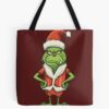 A Funny Christmas Grinch Tote Bag Official The Grinch Merch