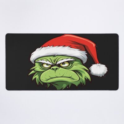 A Funny Christmas Grinch Mouse Pad Official The Grinch Merch