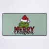 The Grinch Wishes Merry Christmas Mouse Pad Official The Grinch Merch