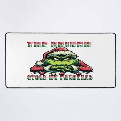 The Grinch Stole My Pancreas Mouse Pad Official The Grinch Merch