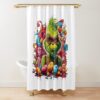 Zany Zest And Zealous Zestfulness Shower Curtain Official The Grinch Merch