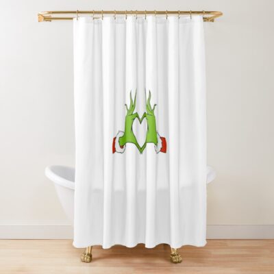 Shower Curtain Official The Grinch Merch