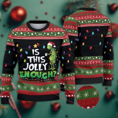 The Grinch Grinch Christmas Ugly Christmas Sweatshirt - The Grinch Store