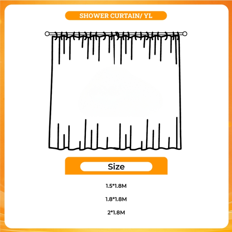 3D shower curtain - The Grinch Store
