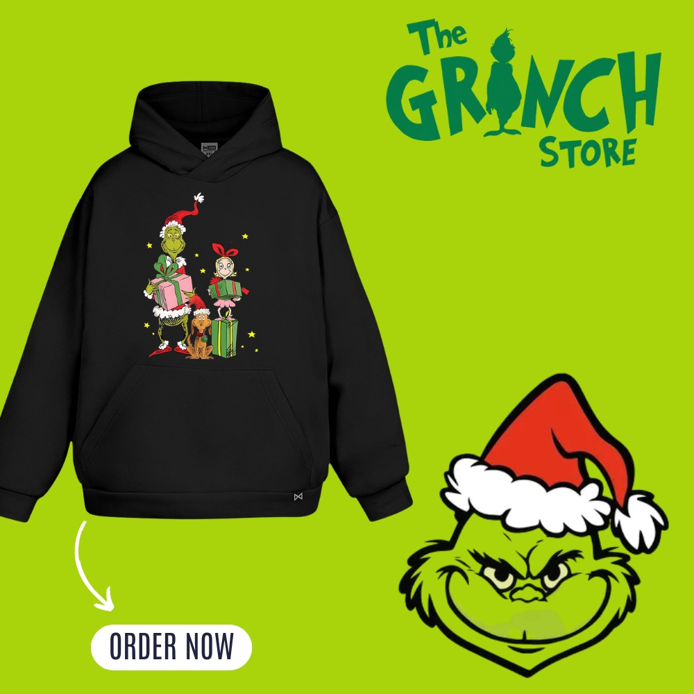 Funny Christmas Grinchs Movies Lover Gift Hoodie - The Grinch Store