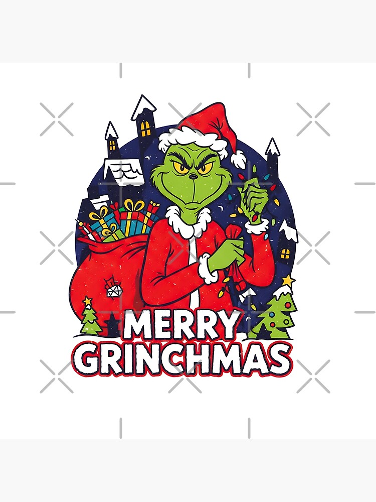 The Grinch Merry Grinchmas So Funny Throw Pillow - Image 2