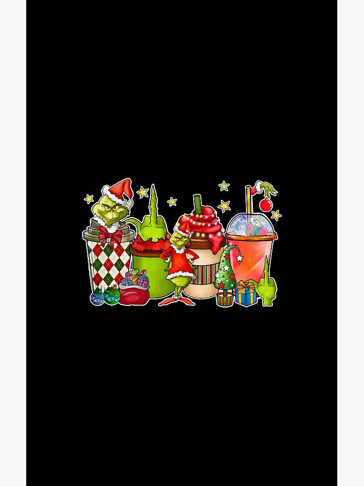 Art The Grinch Shower Curtain - Image 2