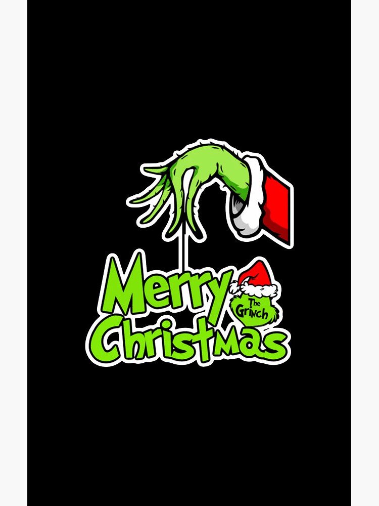 Movie The Grinch Merry Christmas Shower Curtain - Image 2
