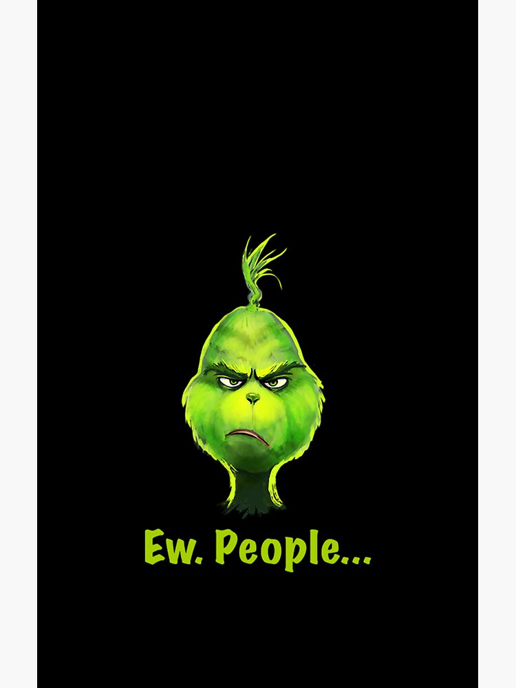 The Grinch The Grinch Ew People Shower Curtain - Image 2