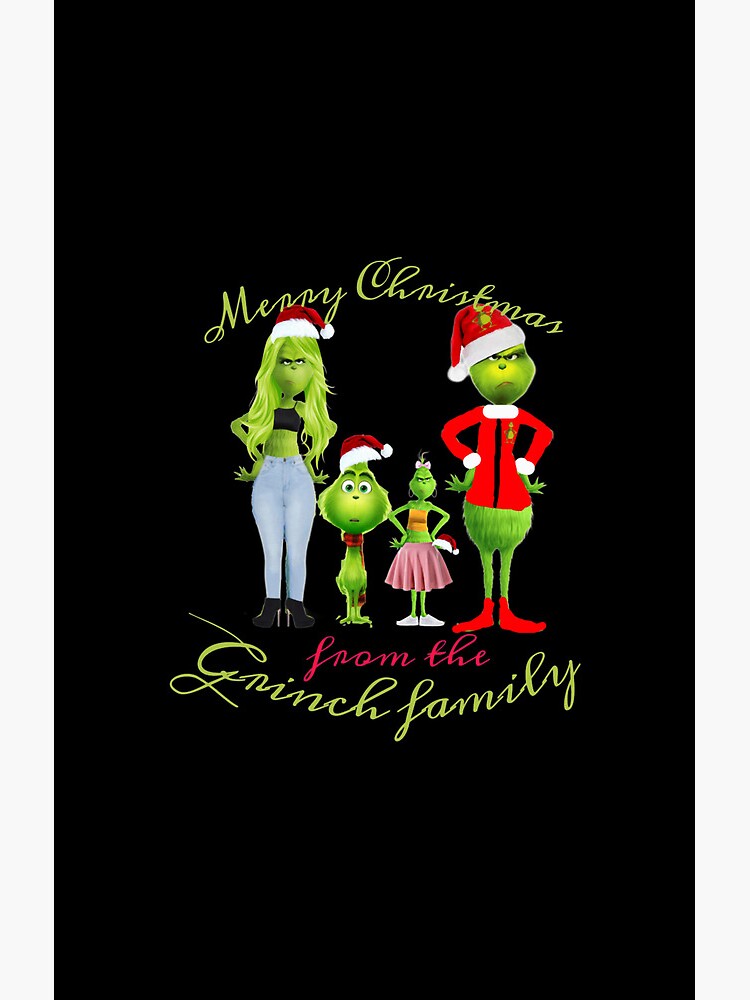 Art The Grinch Family Shower Curtain - Image 2