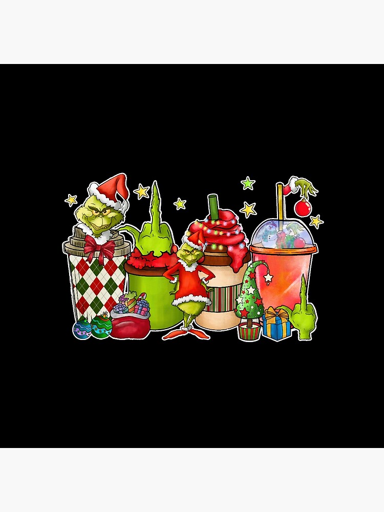 Hot Item Art The Grinch Colorfull Tapestry - Image 2