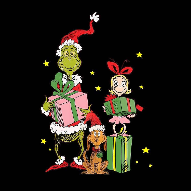 Christmas Grinchs Movies Lover Gift Tote Bag - Image 2