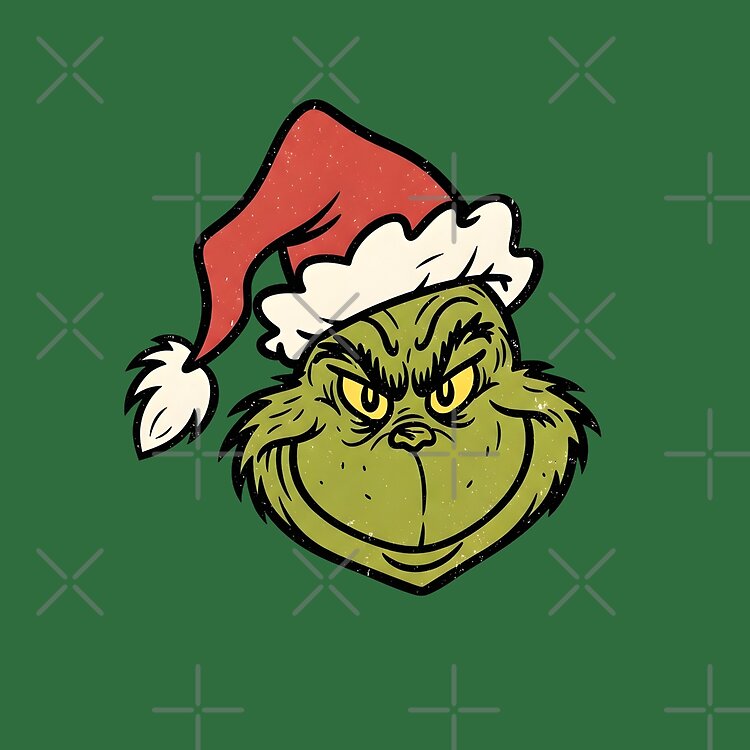 Hot Item Face The Grinch Tote Bag - Image 2