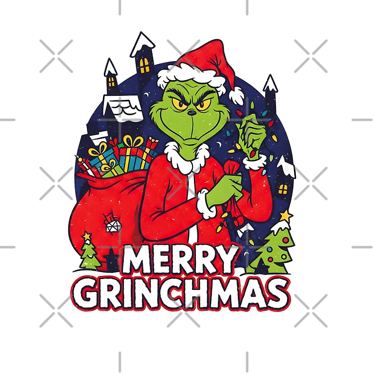 The Grinch Merry Grinchmas So Funny Tote Bag - Image 2