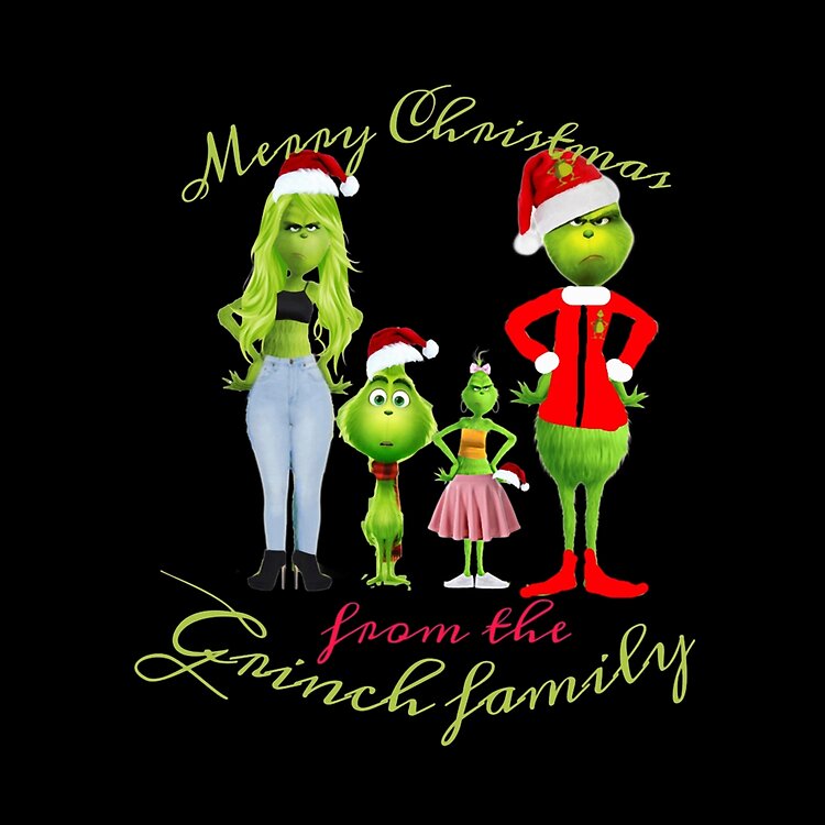 Movie The Grinch Family Tote Bag - Image 2