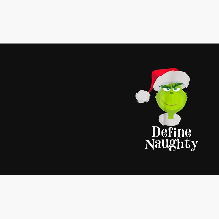 Define Naughty Christmas Funny Mug - Image 3