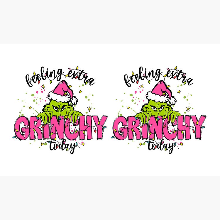 Feeling Extra Grinchy Today Christmas Mug - Image 3