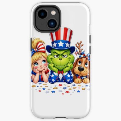 Patriotic Grinch Uncle Sam 4th Of July Iphone Case