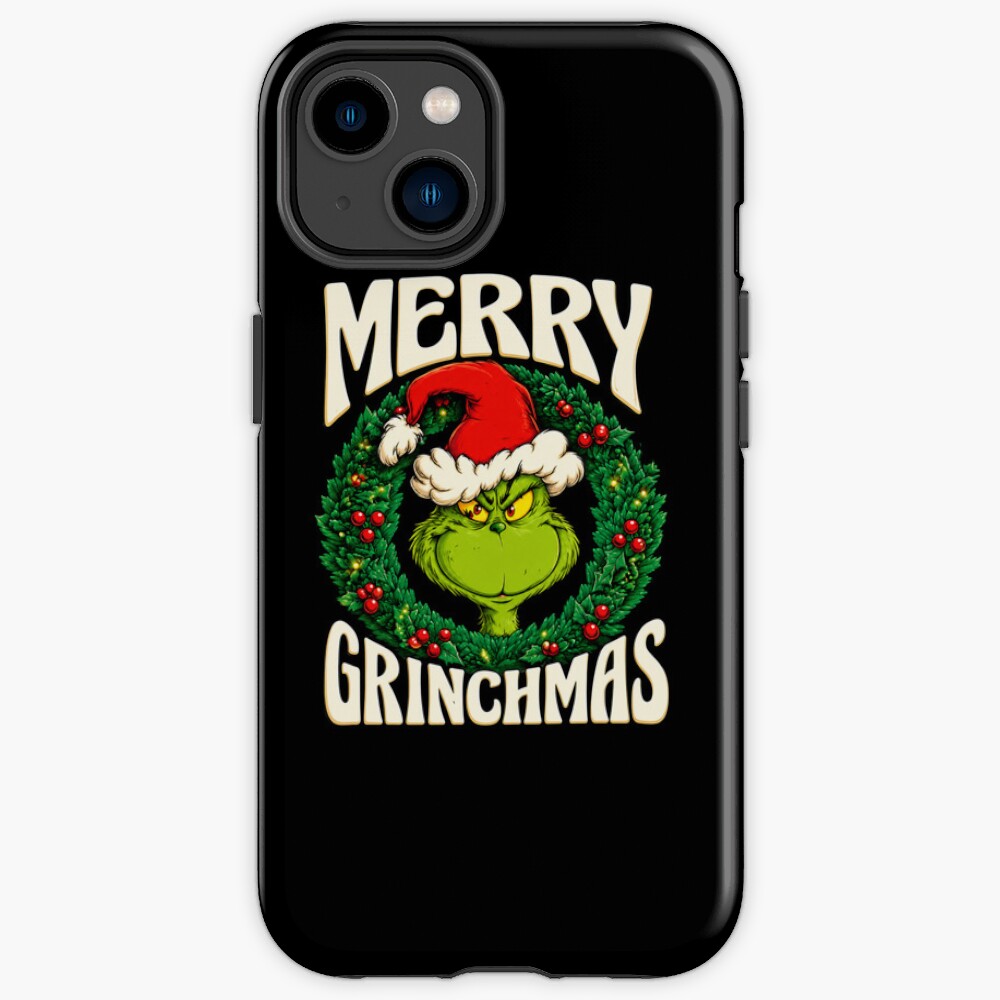 The Grinch Merry Grinchmas Graphic Iphone Case