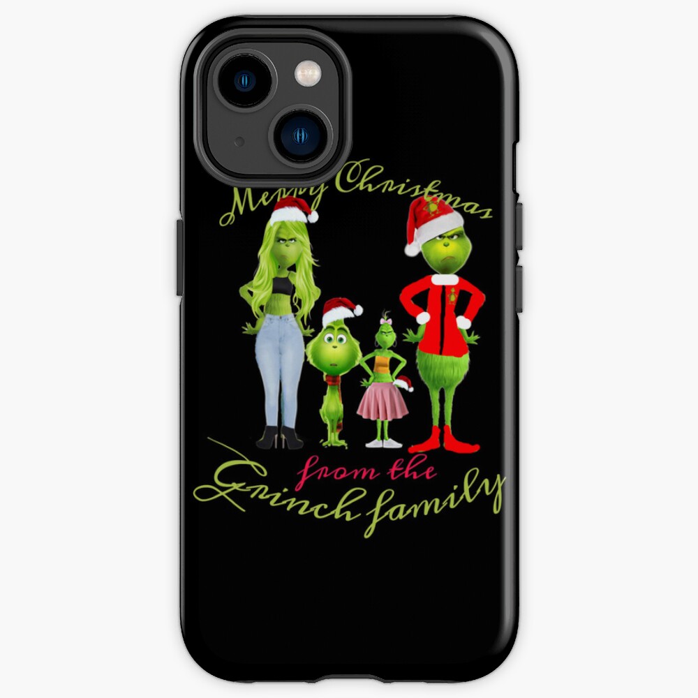 Art The Grinch Family Iphone Case