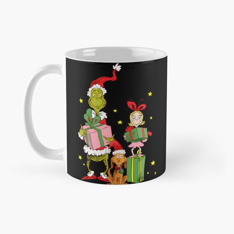 Funny Christmas Grinchs Movies Lover Gift Mug - Image 2
