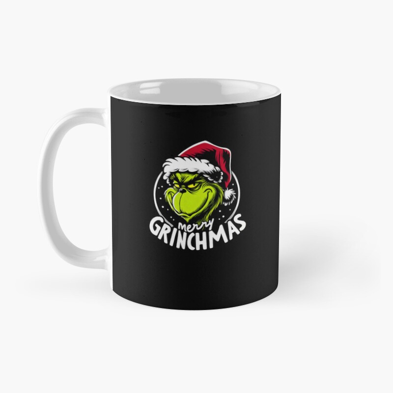 Merry Grinchmas Classic Design Mug - Image 2